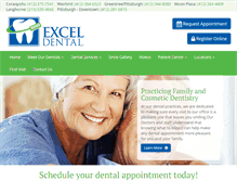 Tablet Screenshot of exceldentalpc.com